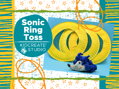 Kidcreate Studio - Eden Prairie. Sonic Ring Toss Workshop (4-9 Years)