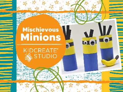 Kidcreate Studio - San Antonio. Date Night -Mischievous Minions (3-12 Years)