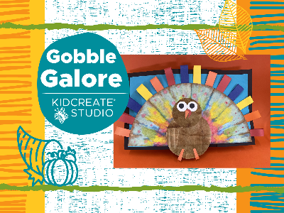 Kidcreate Studio - Oak Park. Gobble Galore Workshop (18 Months-6 Years)