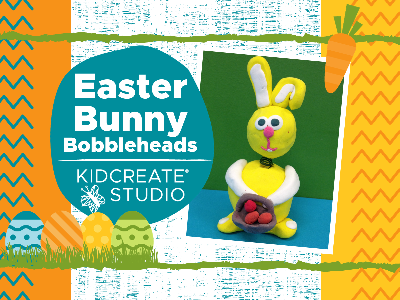 Easter Bunny Bobbleheads Workshop (4-9 Years)
